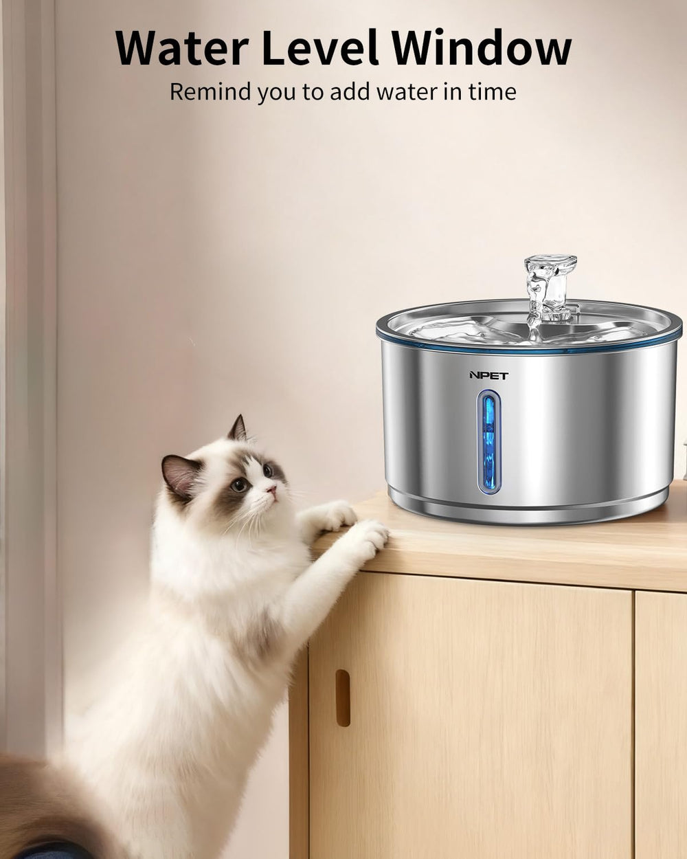 Utilisation quotidienne NPET pour hydratation pratique et facile à gérer