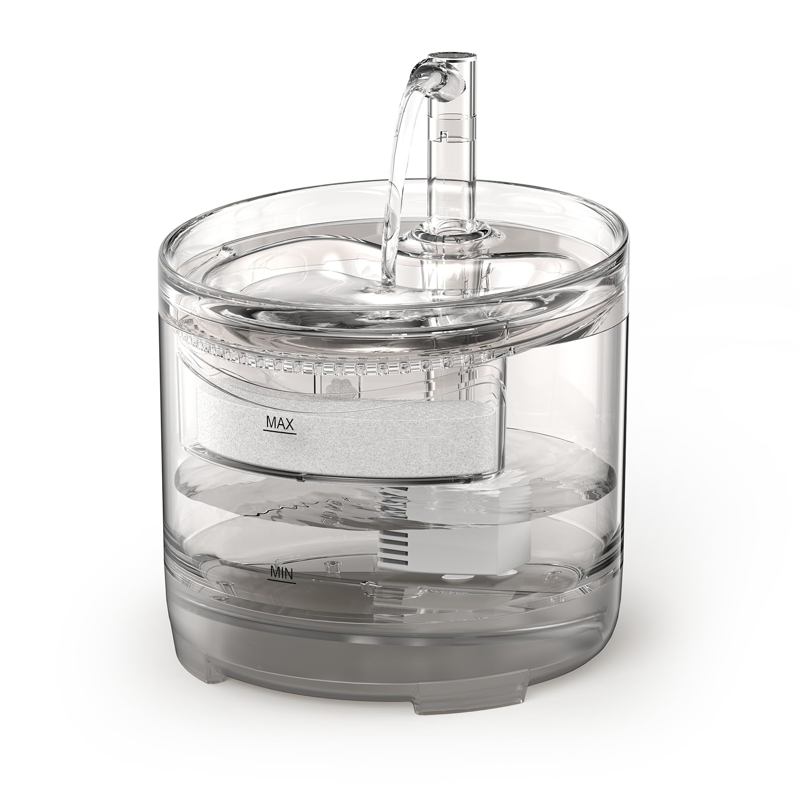 NPET WF050TP avec bec-fontaine pour inciter à boire plus efficacement.