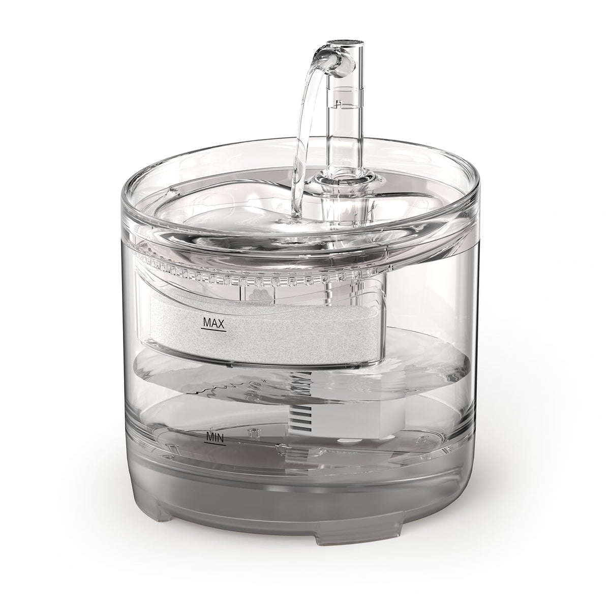 NPET WF050TP avec bec-fontaine pour inciter à boire plus efficacement.