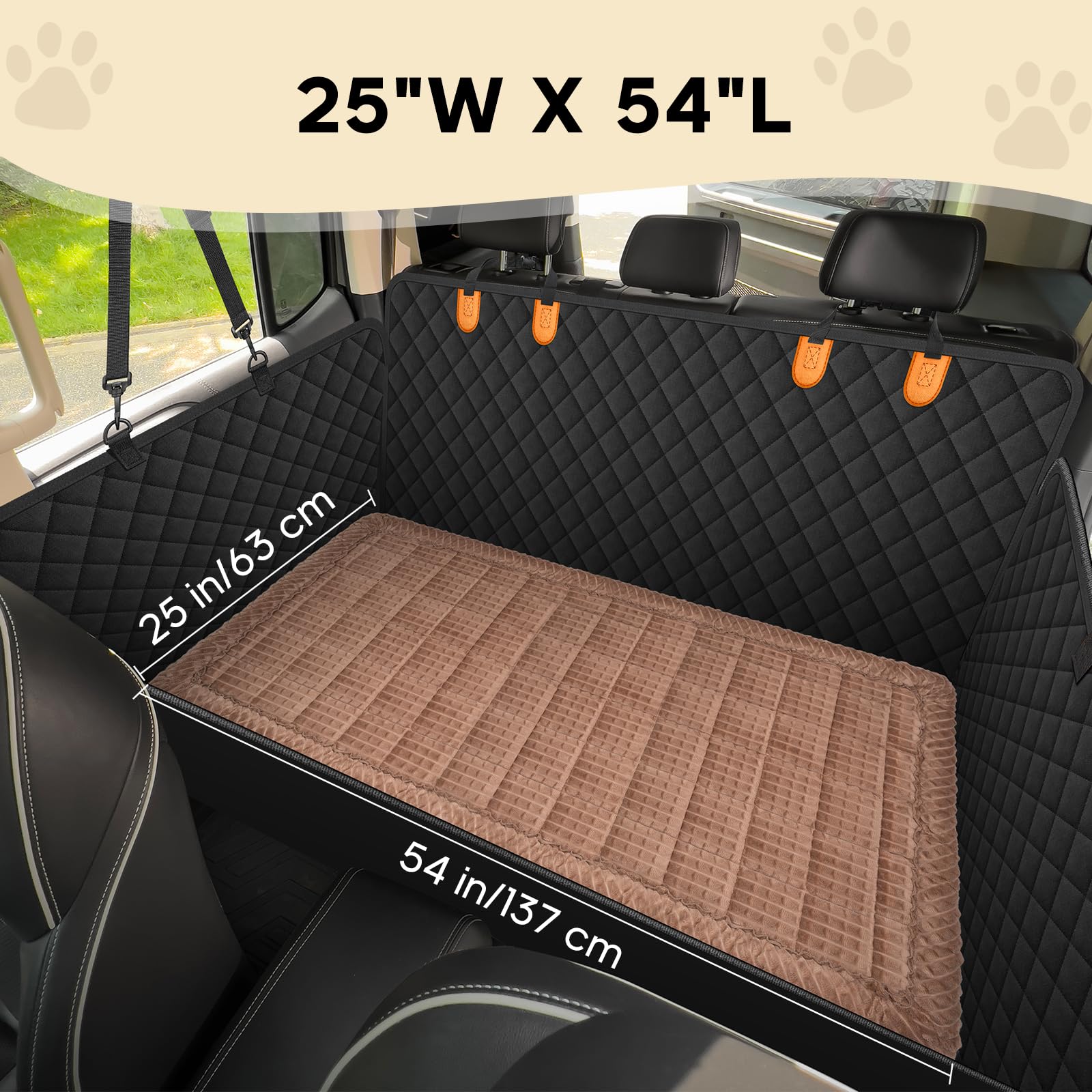 Npetrsnug s'adapte à voitures, camions et SUV pour chien.