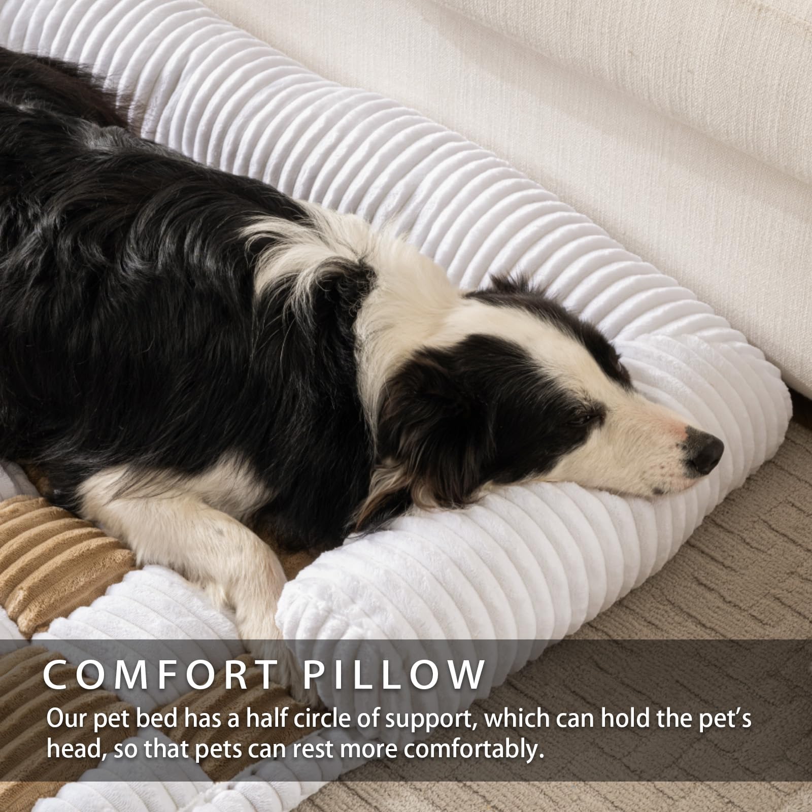 Npetrsnug coussin mémoire pour dos apporte un soutien cervical lors des siestes.