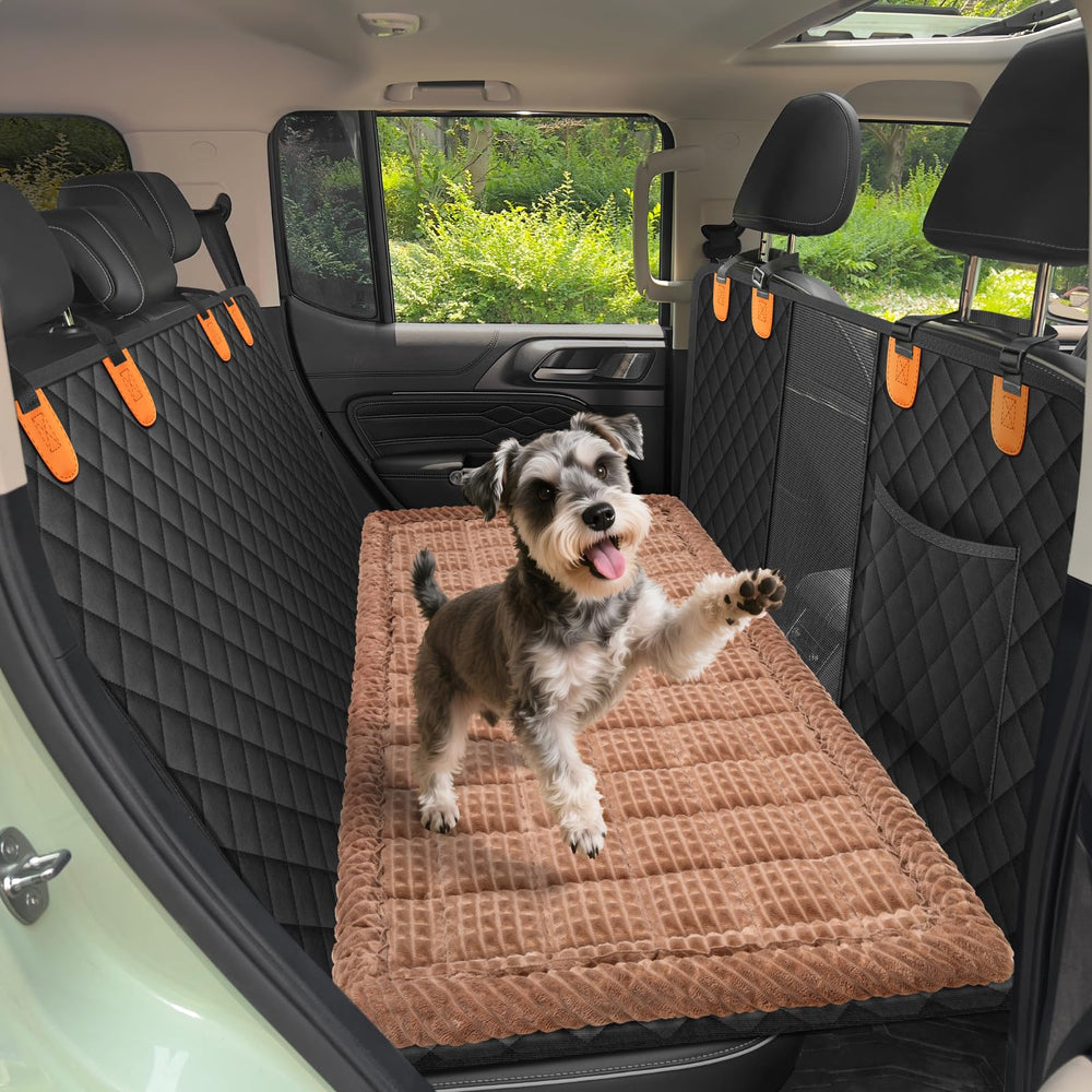Npetrsnug tapis banquette-arrière chien pour voiture, protection et confort durable.