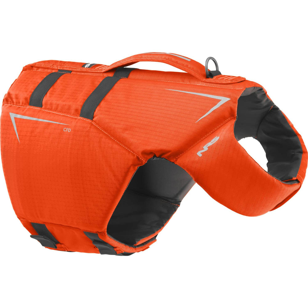 Gilet NRS CFD ajustable pour un maintien confortable sur toutes les morphologies.