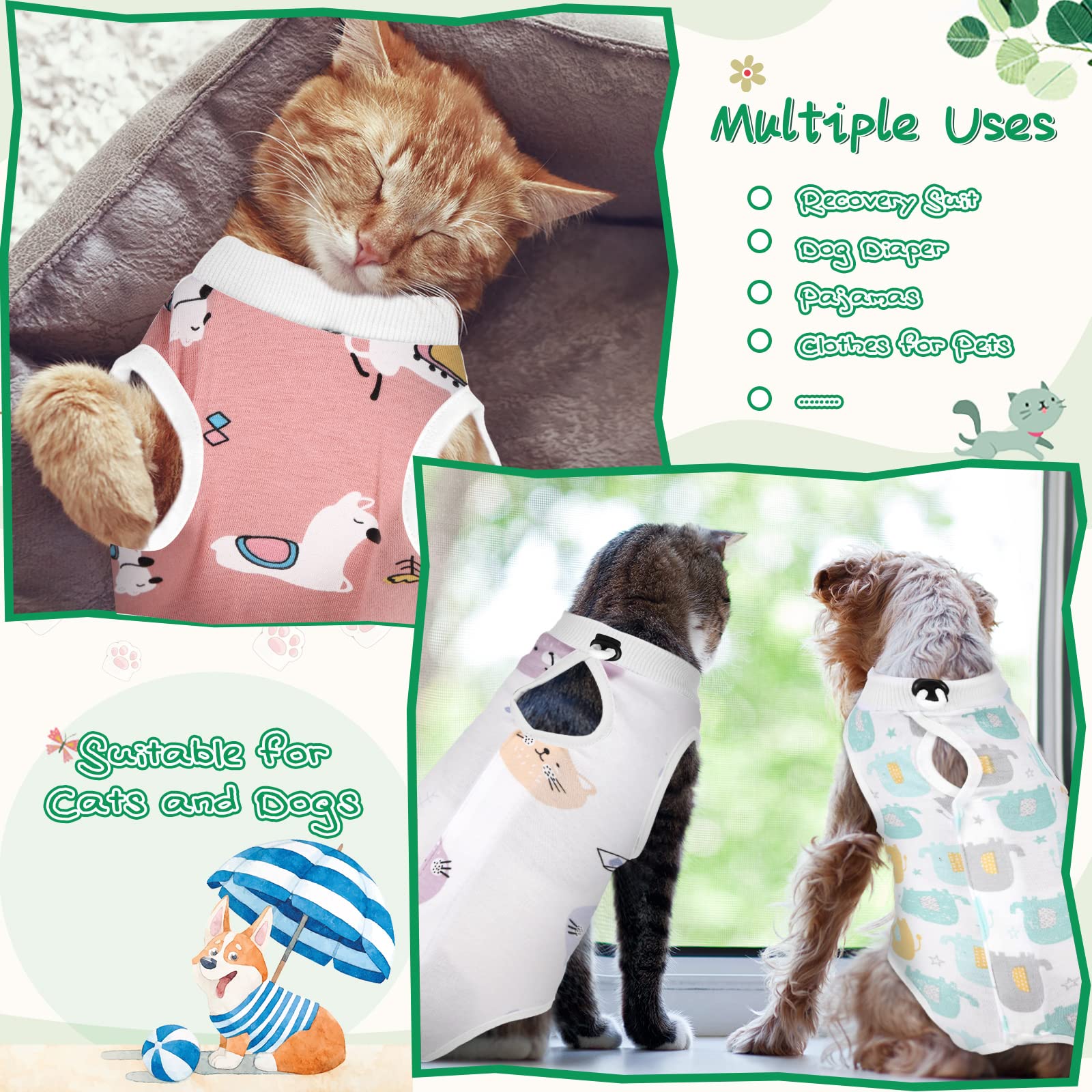 Nuanchu combinaison chat avec ouverture dos simple pour enfiler rapidement.