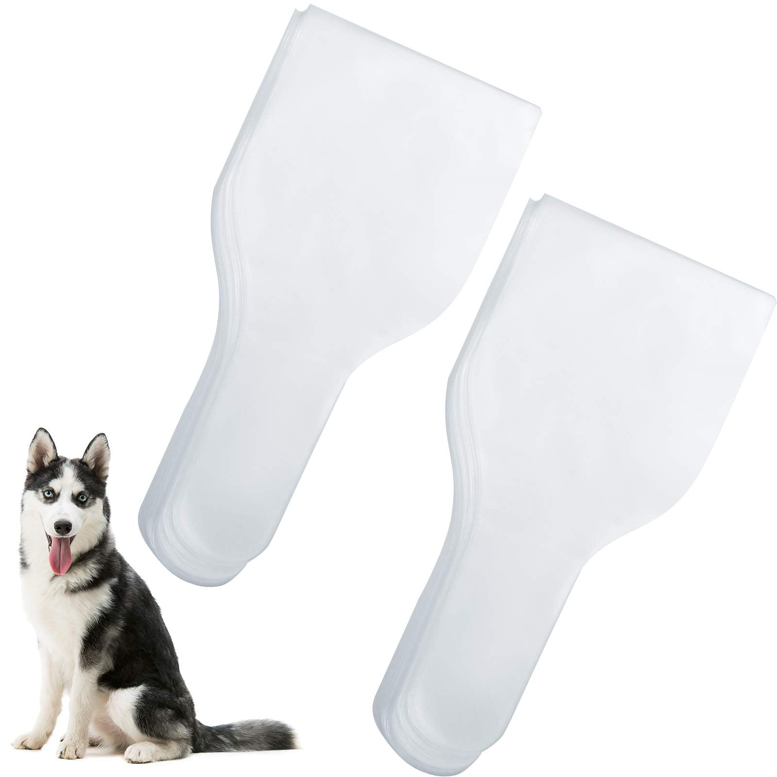 Nuanchu cônes de collecte semence canin, lot de 100 pièces pratique pour les élevages