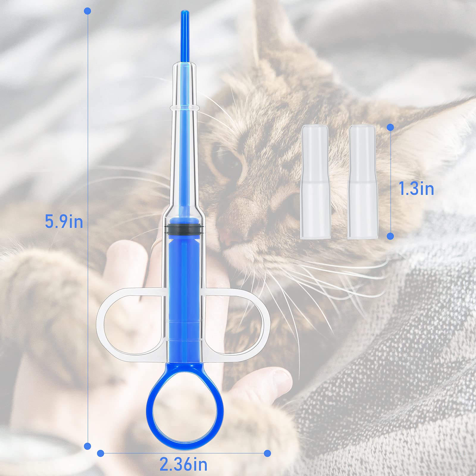 Nuanchu-kit-alimentation-pilules bleu: kit prêt à l emploi pour chiens et chats.