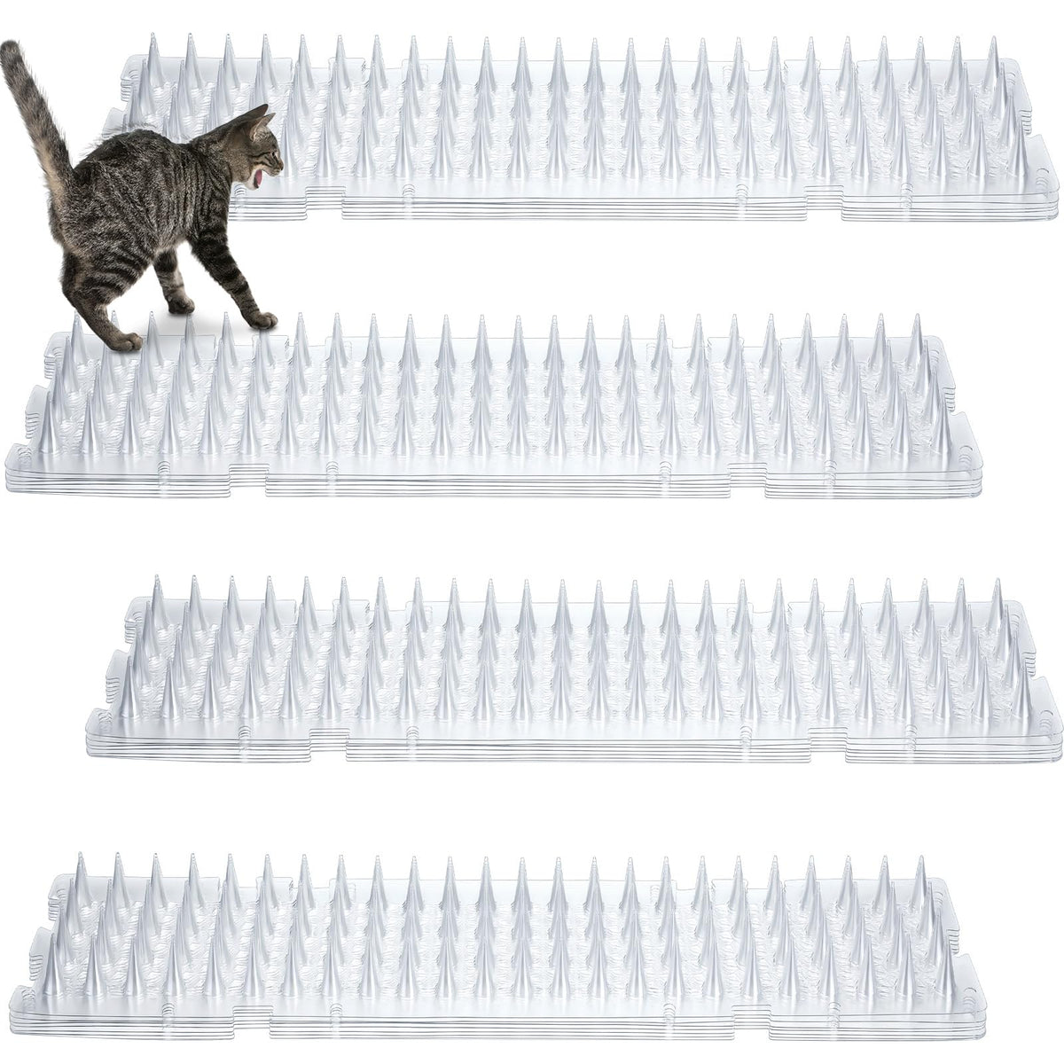 Nuanchu tapis dissuasion chat transparent sur canapé pour protéger les meubles.