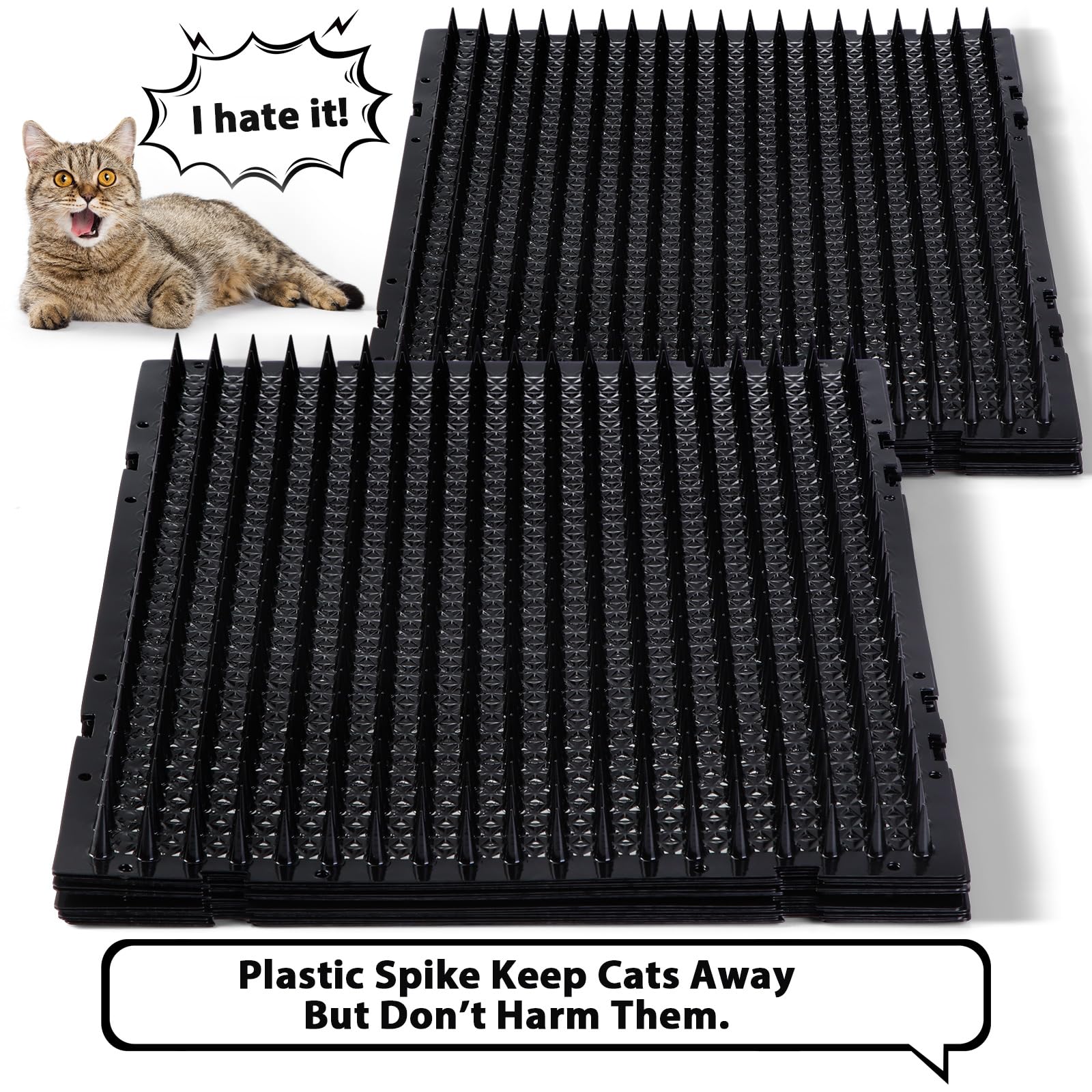 Nuanchu-tapis-repulsif-chat-canape empêche le chat de grimper sur le canapé.