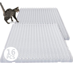 Nuanchu tapis répulsif chat transparent, format 42x33 cm