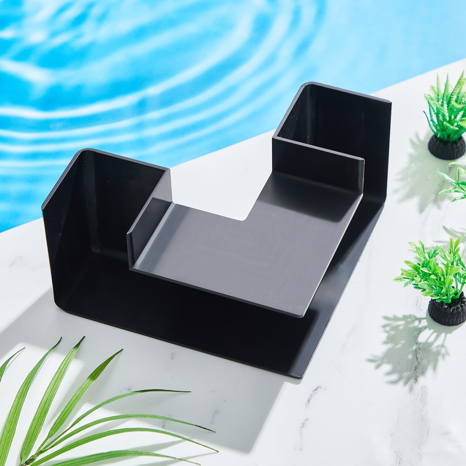 Nuanchu tunnel aquatique double, offre plus d'espace de jeux pour poissons.