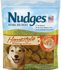 Friandise Nudges poulet style maison pour chien, utile pour l’entraînement et les récompenses quotidiennes