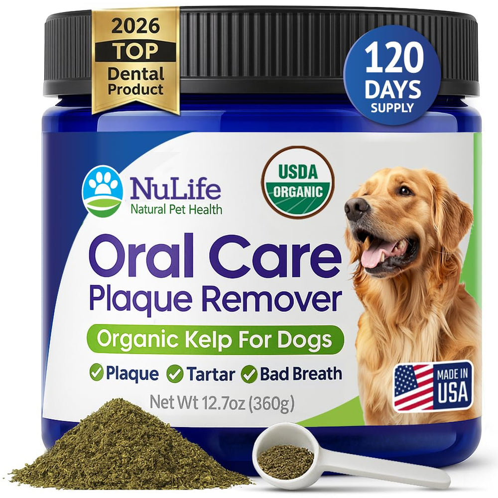 NuLife Poudre Dentaire pour chien – emballage pratique et facile à ouvrir