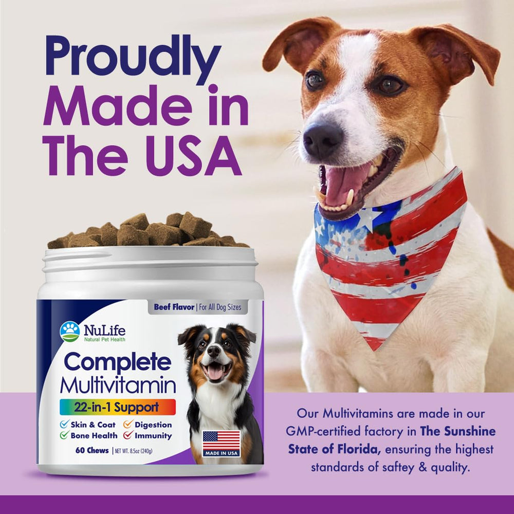 NuLife fabrique-usa-qualite chiots et chiens : production fiable.