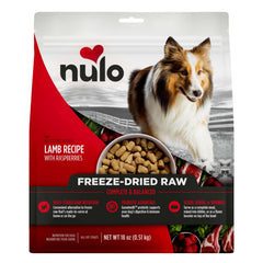 Nulo agneau-framboises bol: repas savoureux pour chien.