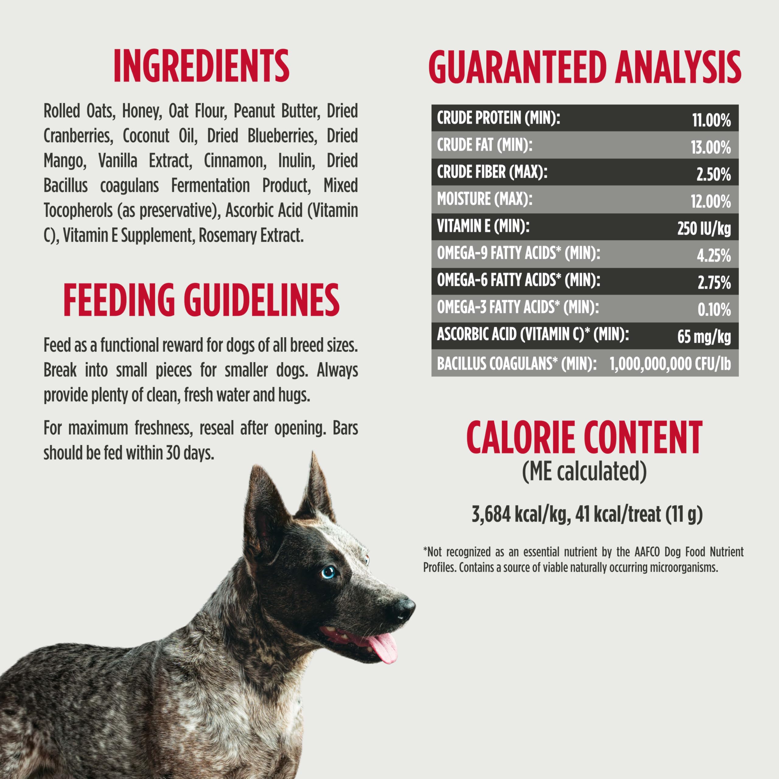 Ingrédients clés Nulo: probiotiques pour le bien être digestif du chien.