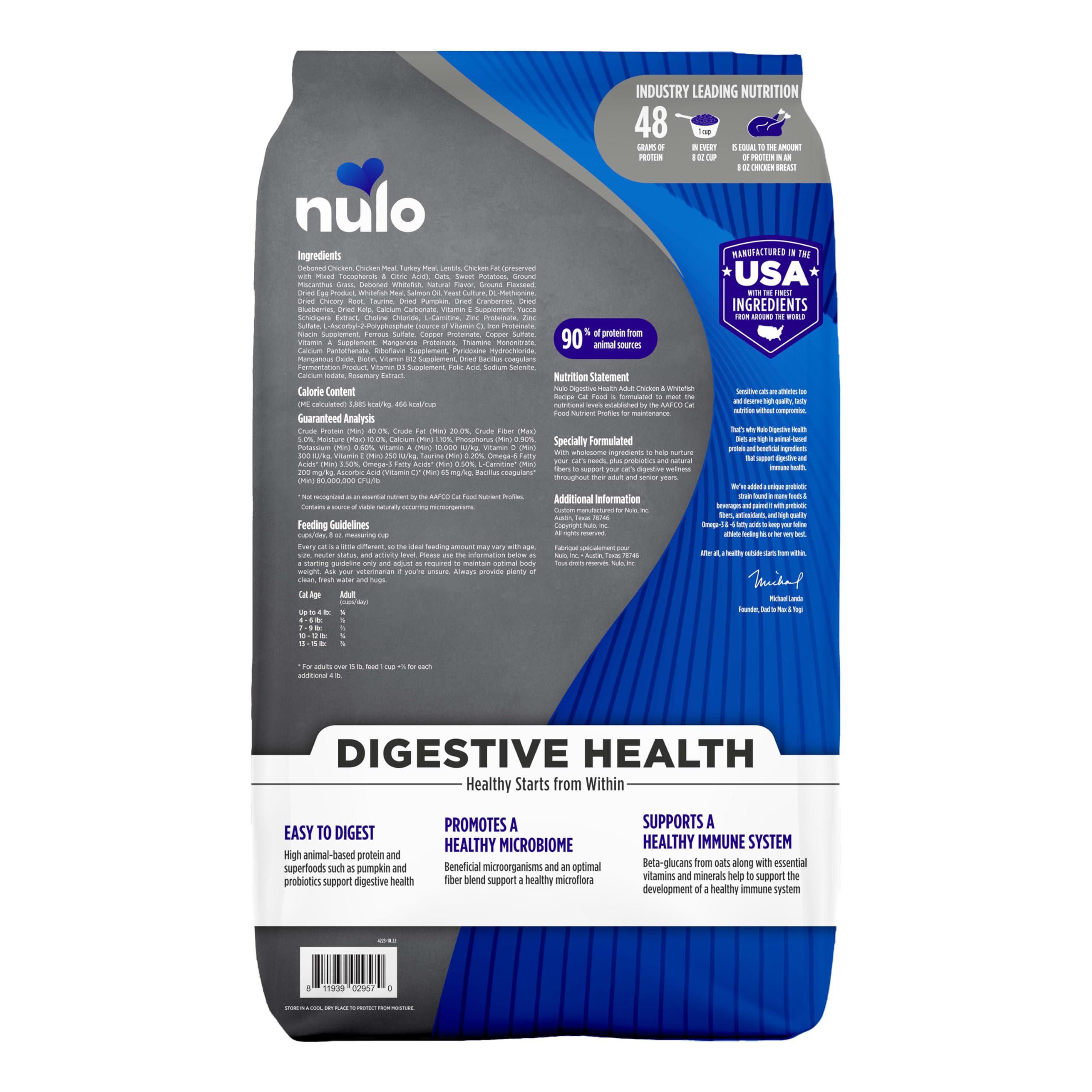 Nulo Digestive Health chat système immunitaire, soutien potentiel grâce aux ingrédients.