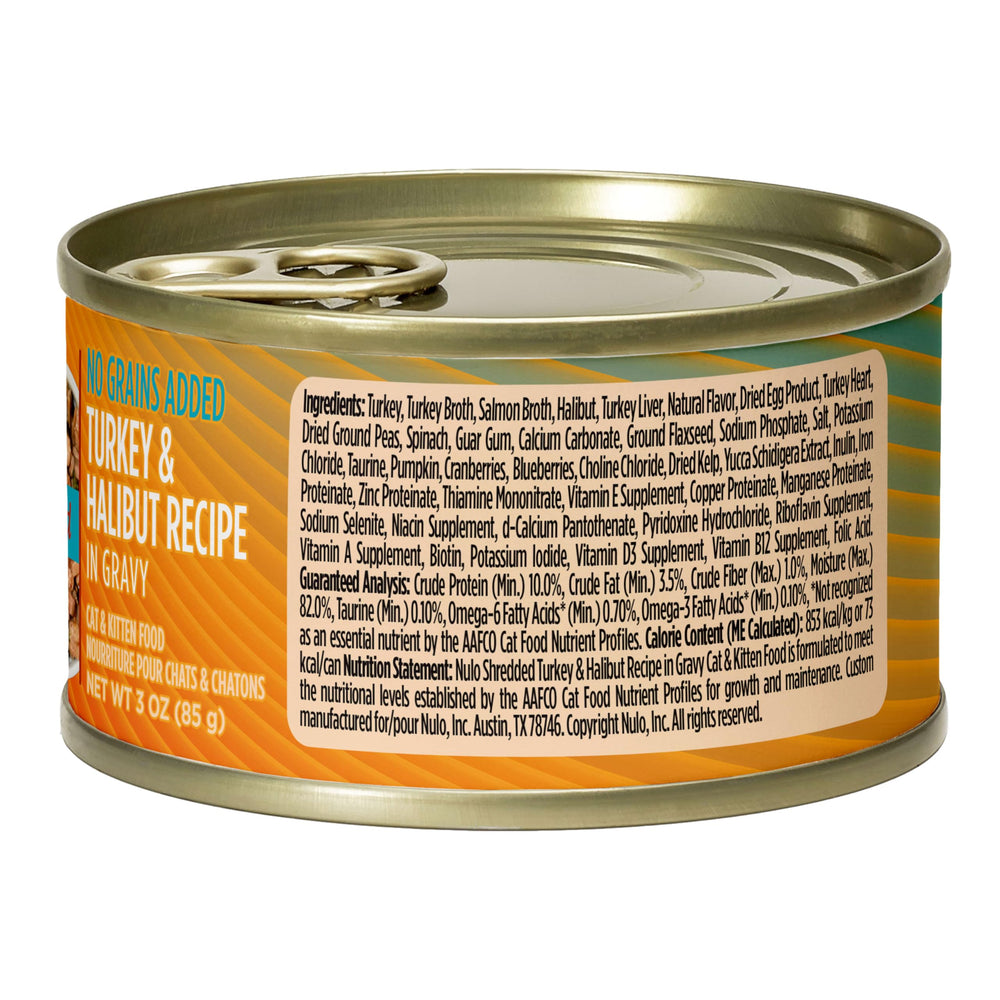 Nulo Dinde et Halibut – format 24 boîtes, idéal pour l'achat en lot.