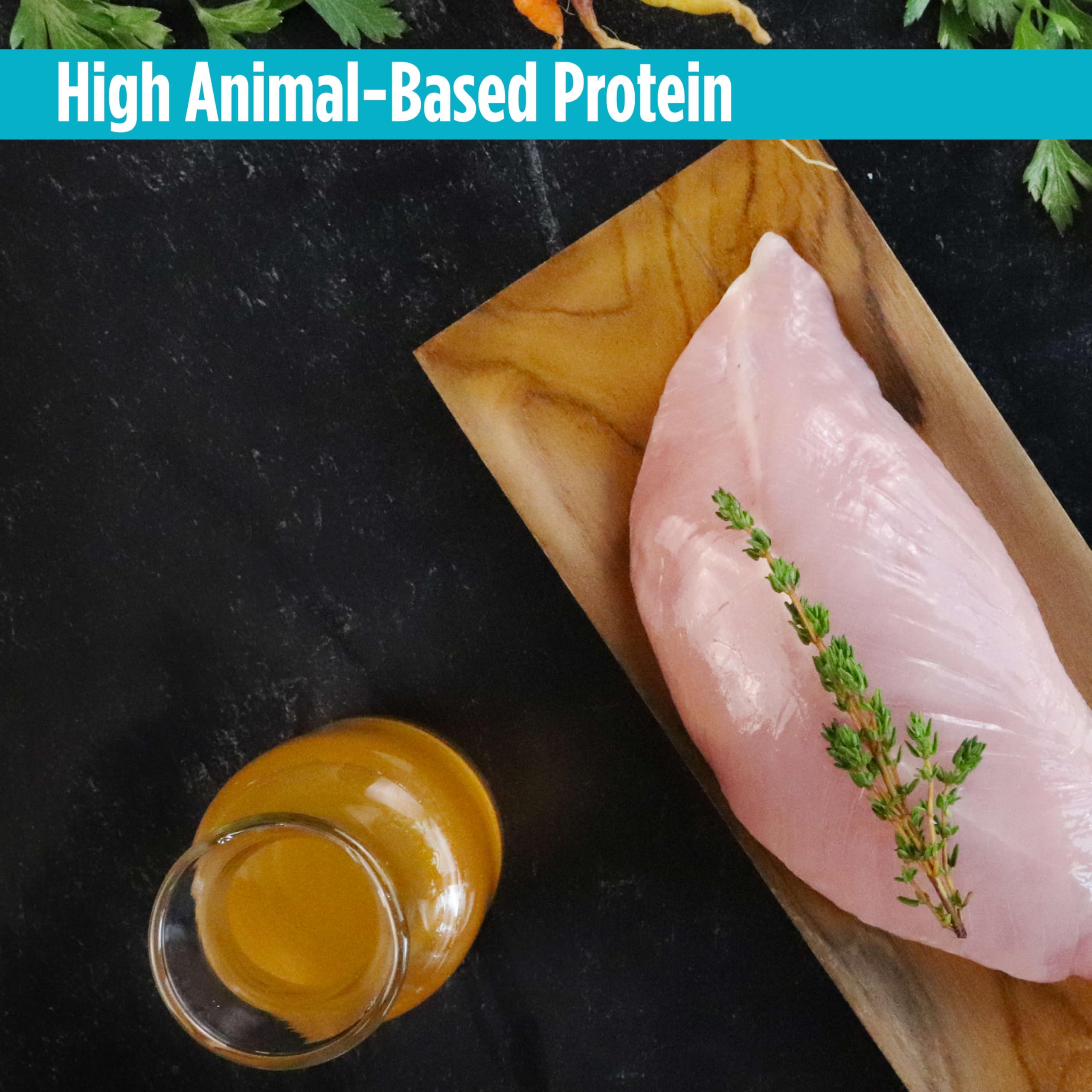 Nulo Dinde et Halibut – texture humide qui aide à hydrater à chaque repas.