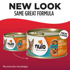 Nulo Dinde et Halibut – jus onctueux autour des morceaux, hydratation naturelle.