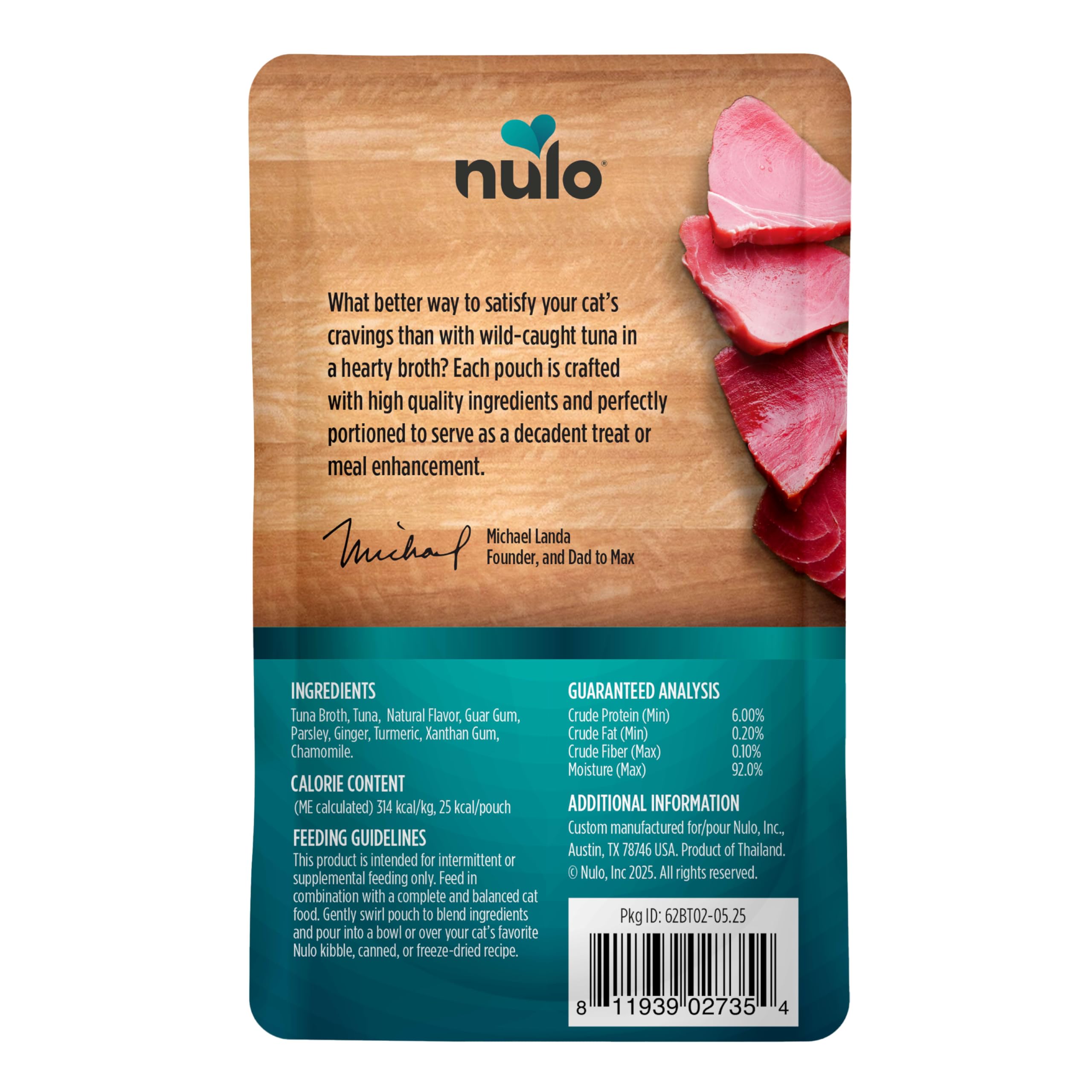 Idéal pour chats d'intérieur et d'extérieur comme topping ou snack.