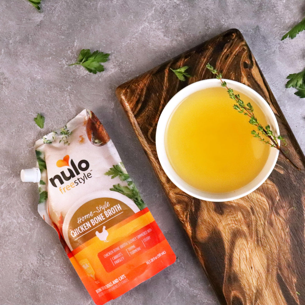 Nulo Freestyle Bouillon d’Os de Poulet – Fabriqué aux États‑Unis.