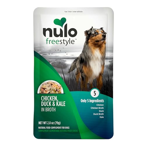 Nulo Freestyle morceaux de poulet dans bouillon, goût savoureux.