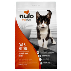 Nulo Freestyle Chat: croquettes protéinées pour soutien musculaire et énergie quotidienne.