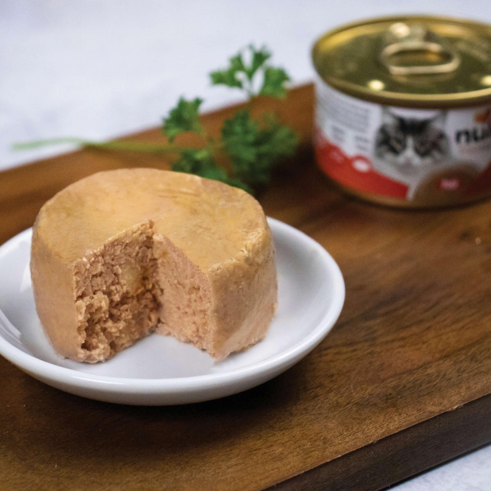 Nulo Freestyle chat-pate-texture-lisse-01, pate onctueuse pour une prise facile.