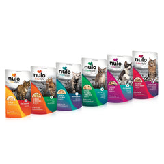 Nulo Freestyle – sachets humides pour chat, bouillon savoureux et protéines réelles.