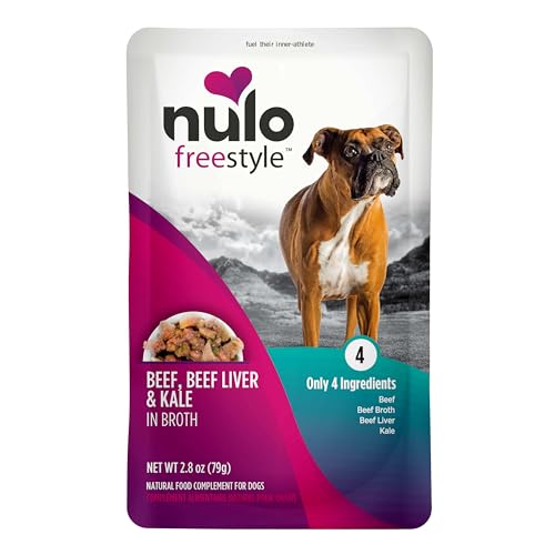 Ingrédients boeuf foie kale, Nulo Freestyle – protéines naturelles pour muscles.