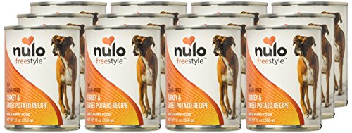Nulo Freestyle ingrédients Dinde et Patate Douce, protéines complètes pour chiens