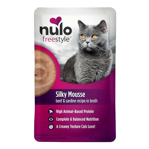 Texture crèmeuse Nulo Freestyle Mousse, appétit assuré pour le chat