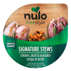 Nulo Freestyle protéines animales réelles poulet et canard en sachet 80 g