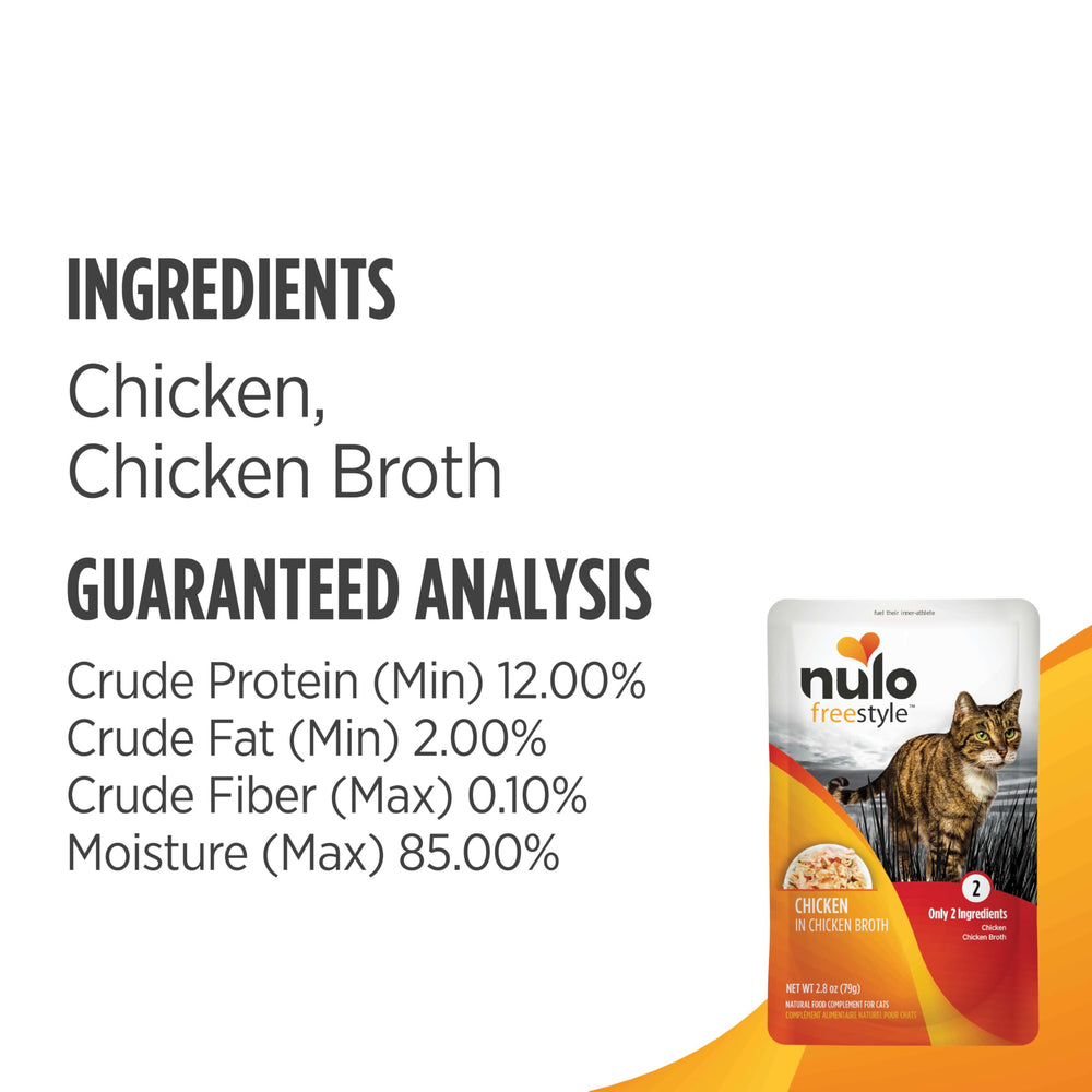 Nulo Freestyle – repas humide offert dans une sauce riche et naturelle.