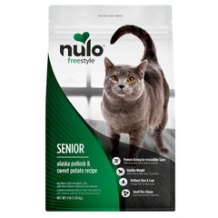 Nulo FreeStyle Senior croquettes Alaska Pollock, soutien musculaire et énergie.