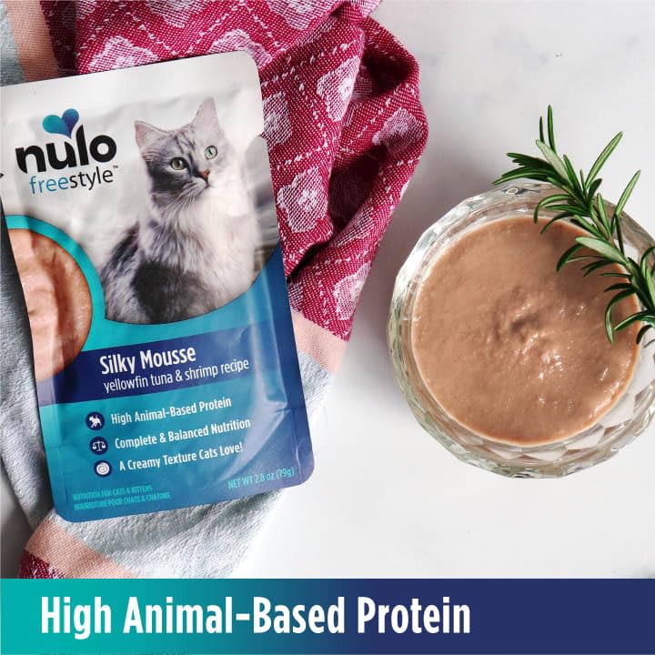 Sans céréales avec Nulo Freestyle Silky Mousse pour chat