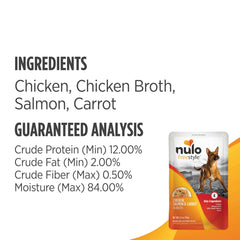 Nulo Freestyle Topper sans grains – option naturelle sans céréales