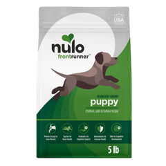 Nulo Frontrunner chiot – croquettes protéinées pour muscles maigres et énergie durable.