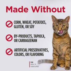 Nulo gobelet humidite elevee aide l'hydratation quotidienne des chats.