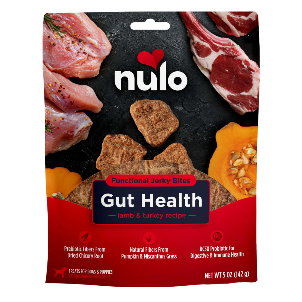 Friandises fonctionnelles Nulo agneau-dinde, bouchées tendres pour chien