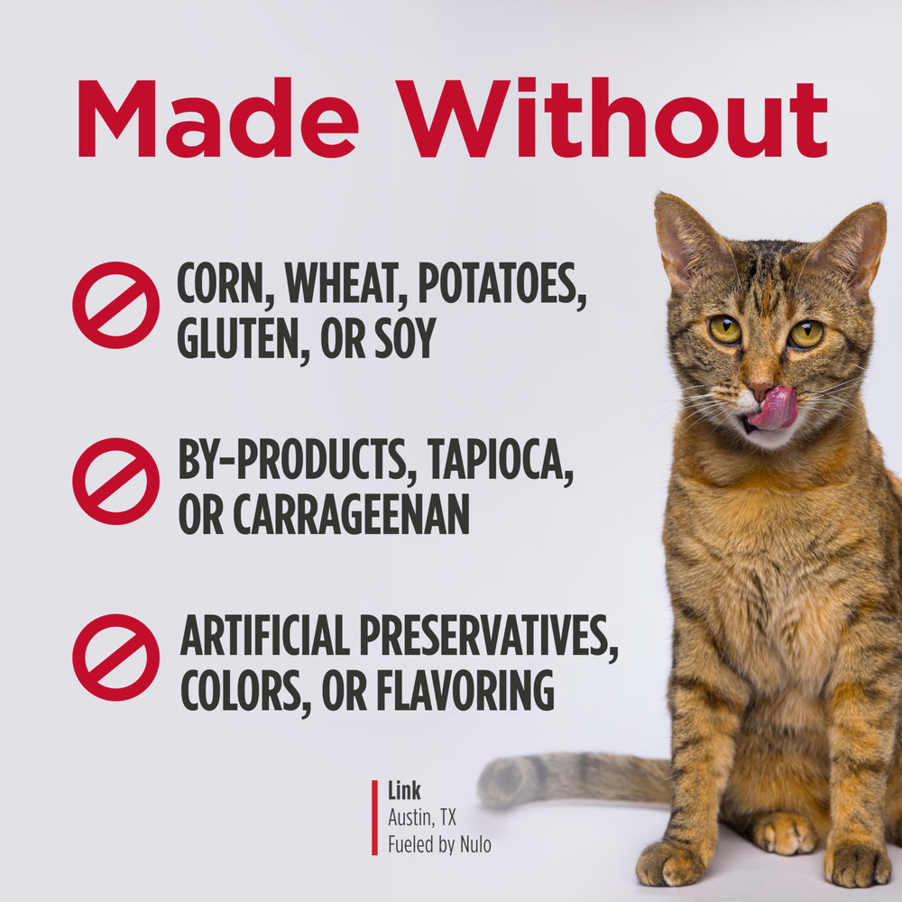 Pâté humide Nulo, hydratation potentielle pour les chats