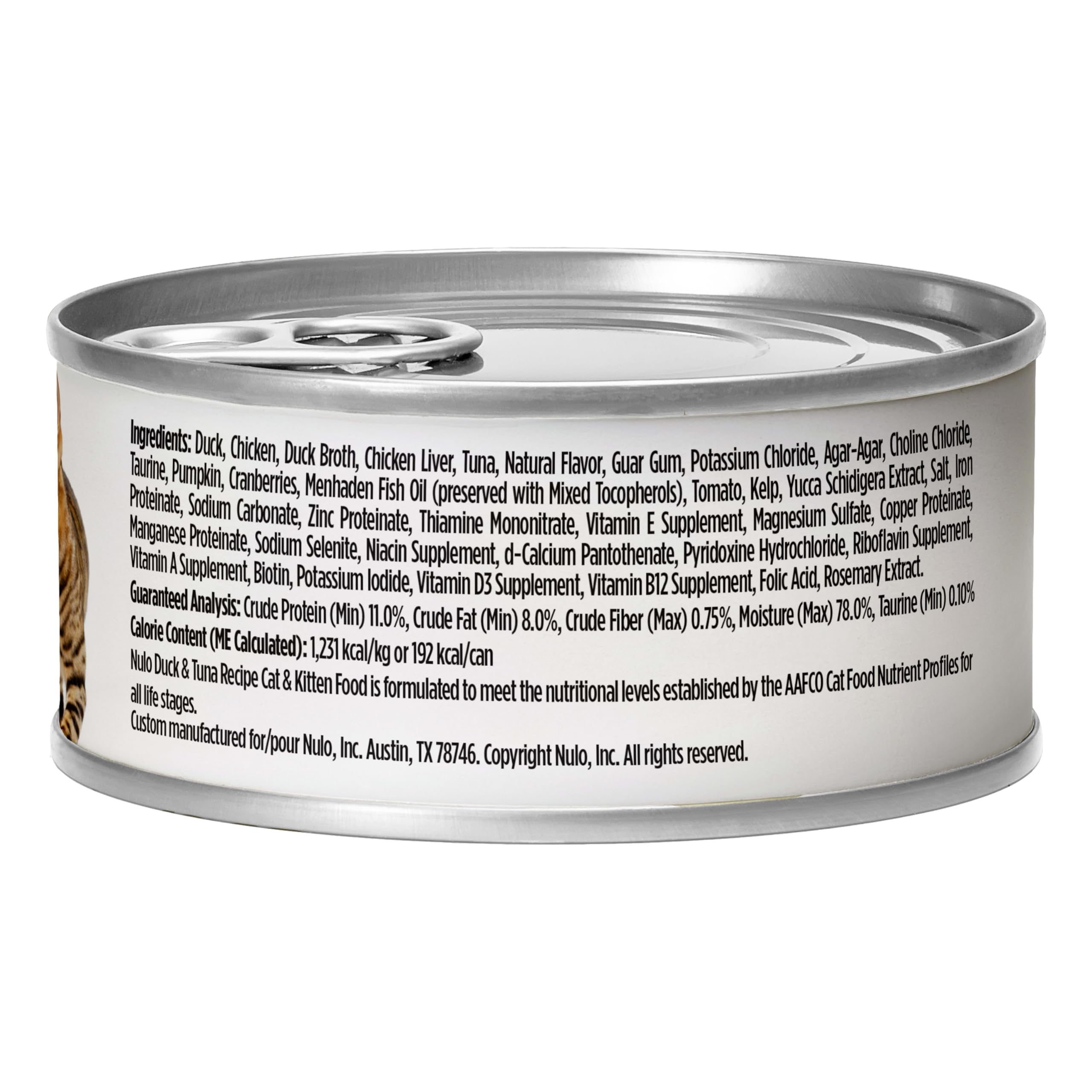 Nulo Pâté Chat Plaisir Quotidien – texture onctueuse qui invite à manger.