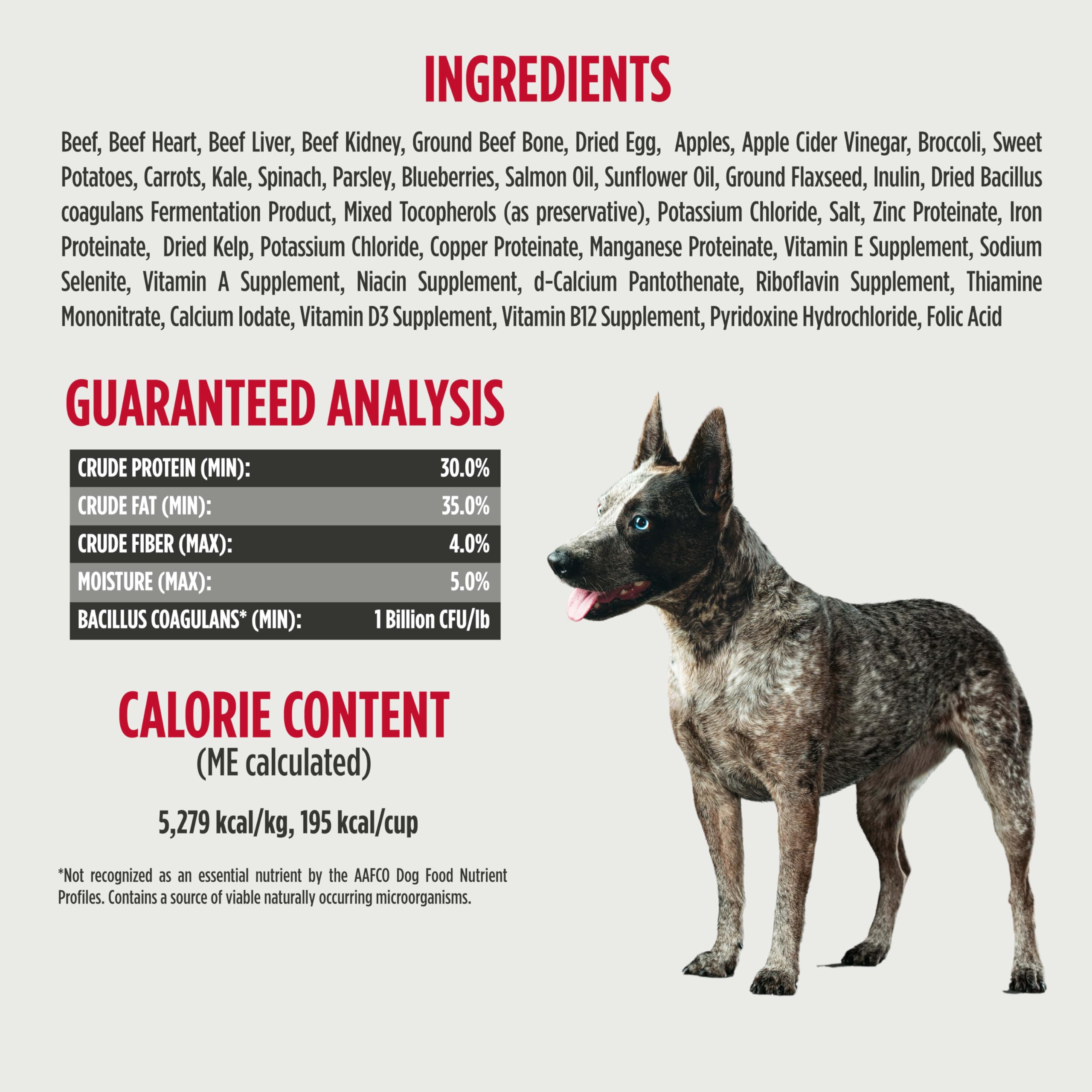 Nulo plat complet prêt à servir pour chien.