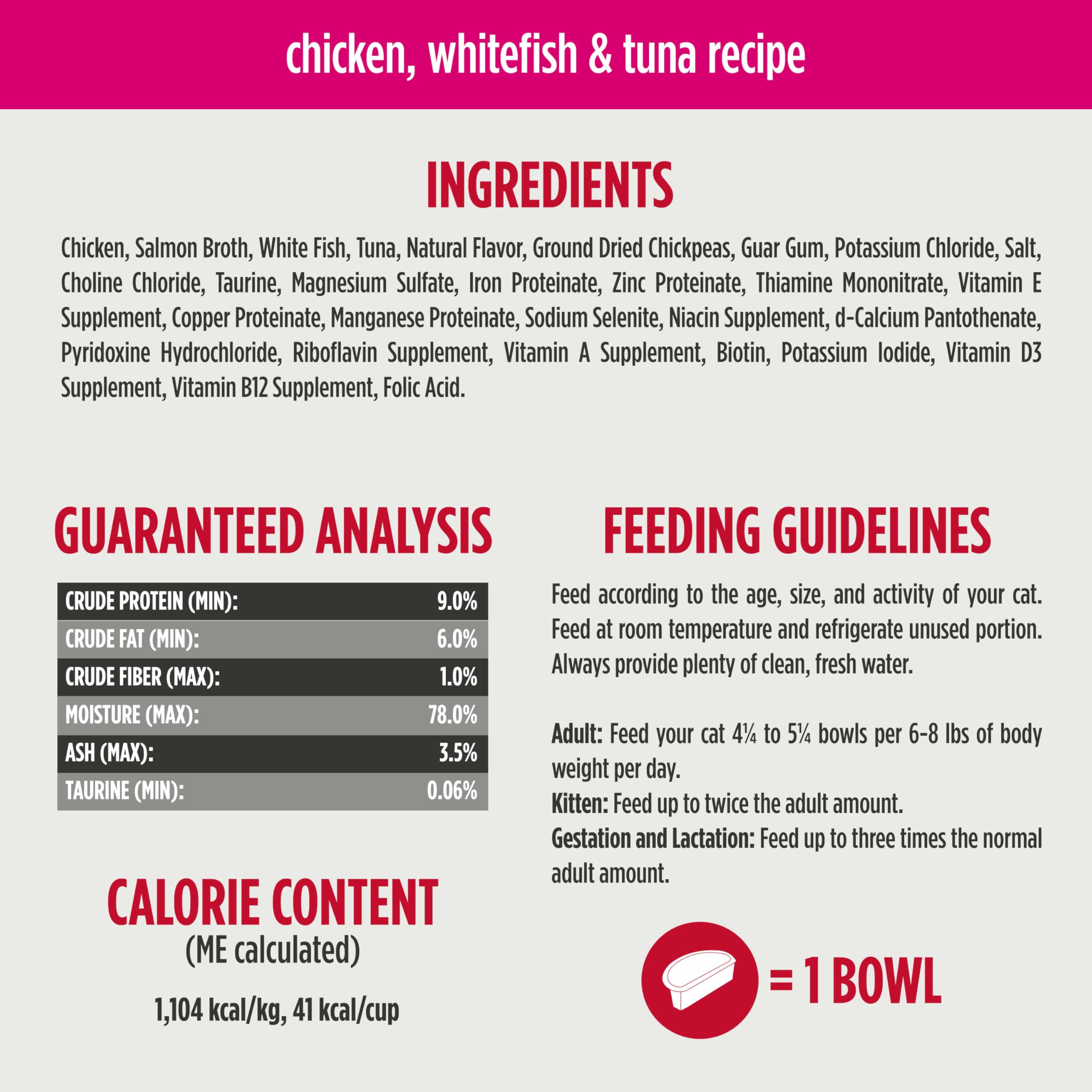 Nulo gobelet proteines-de-qualite issues de poulet et thon.