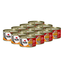 Nulo Real Shreds en boîte poulet et boeuf, repas humide nourrissant