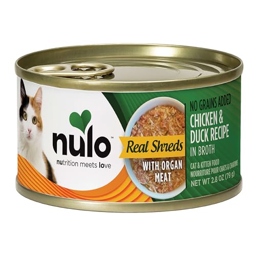 Texture émiettée de Nulo Real Shreds, facile à mâcher pour les chats difficiles