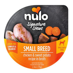 Nulo portion adaptee pour petit chien prête a servir.