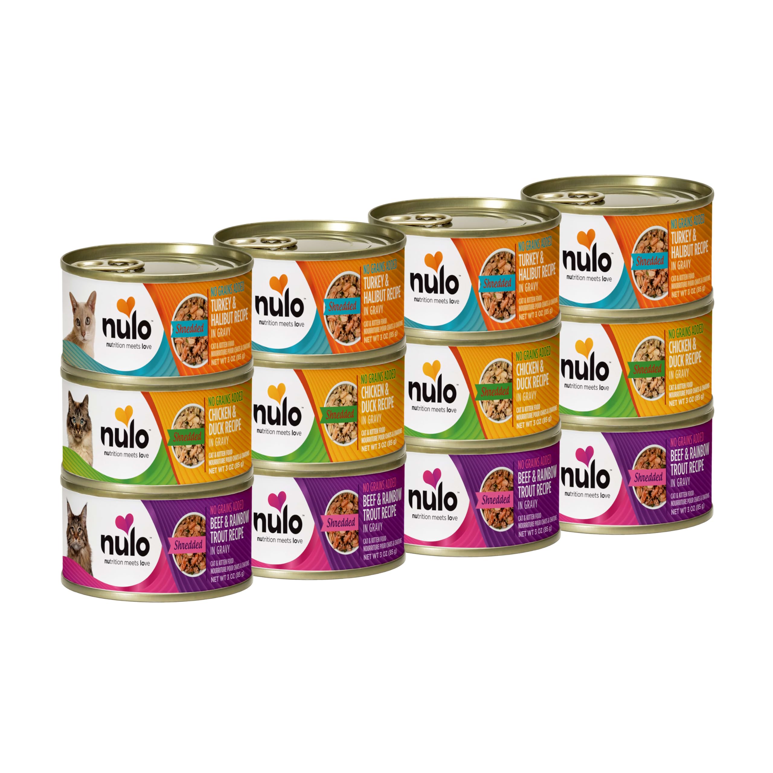 Texture émiettée et mince pour repas variés Nulo