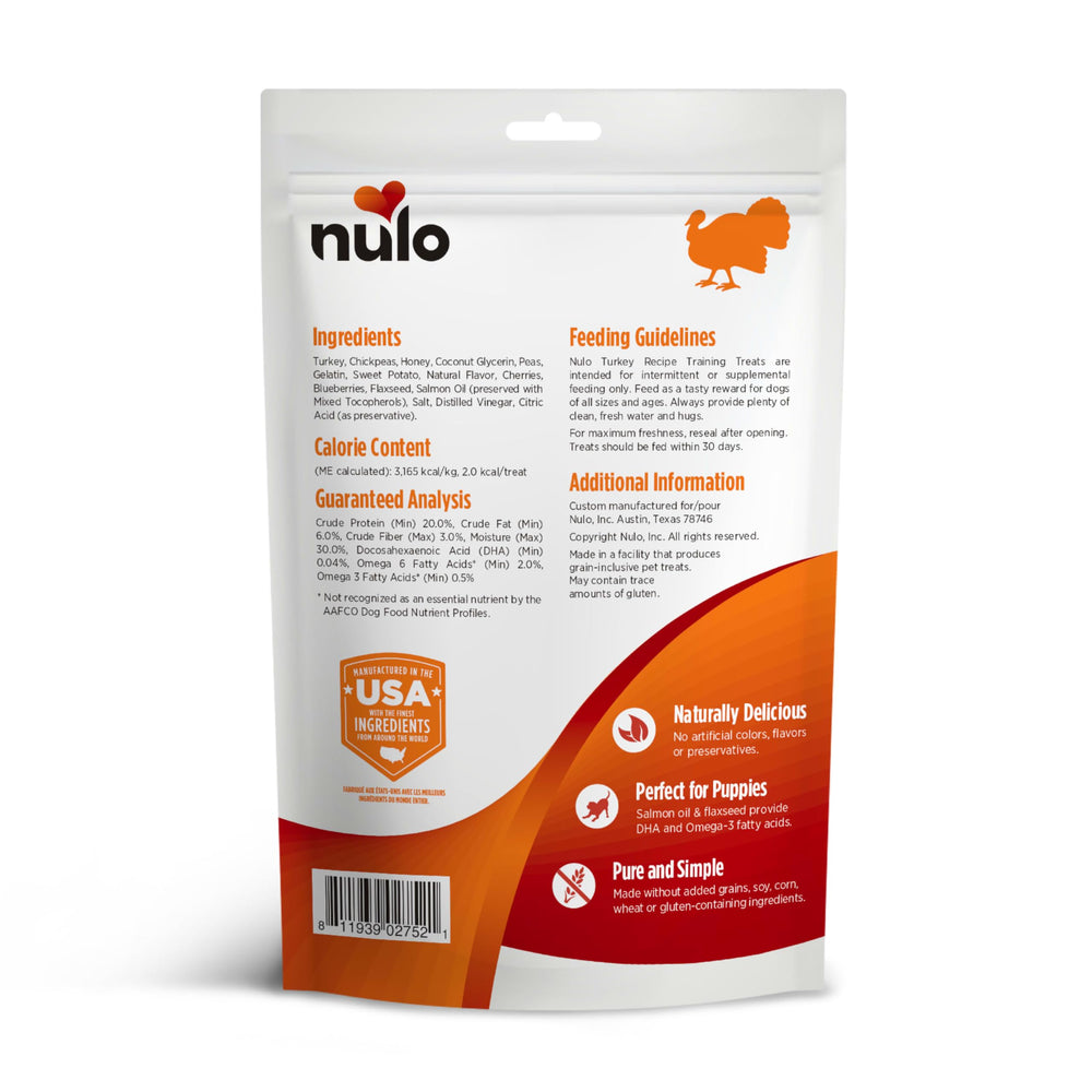 Nulo Trainers Dinde – portion faible calories pour l’entraînement quotidien.
