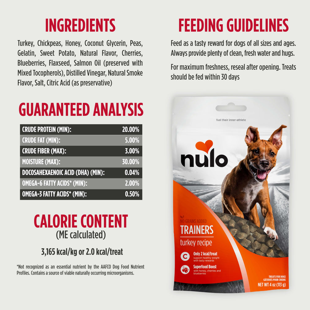 Nulo Trainers Variété superaliments miel cerises myrtilles pour énergie naturelle.
